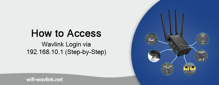 Wavlink Login via 192.168.10.1