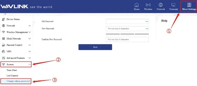 How to Change Wavlink Admin Password